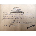 Morcinek G. - Wyrąbany Chodnik - Cieszyn 1947 [ Autograf i dedykacja autora]