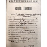 Czeladź - Książka kontroli budowlanej - Wydział techniczny Magistratu Miasta - 1933