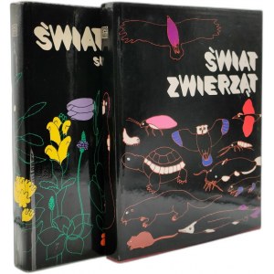 Albumy - Świat Roślin skał i minerałów, Świat Zwierząt - Warszawa 1982 [ ładne albumy]