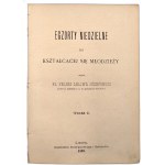 Józefowicz F. - Egzorty niedzielne [Kazania] - komplet T. I- II , Lwów 1899
