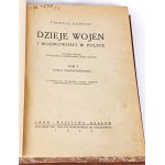 KORZON - DZIEJE WOJEN I WOJSKOWOŚCI W POLSCE t.1-3 [komplet w 3 wol.] skóra