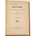 BEŁZA- KSIĘGA AFORYZMÓW 1888 OPRAWA