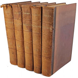 MACAULAY - DZIEJE ANGLII. T. 1-10 (komplet w 5wol.) wyd. 1873-1874