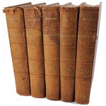 MACAULAY - DZIEJE ANGLII. T. 1-10 (komplet w 5wol.) wyd. 1873-1874