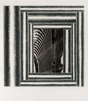 Zofia Artymowska (1923-2000), Multiplied Space VIII, 1981