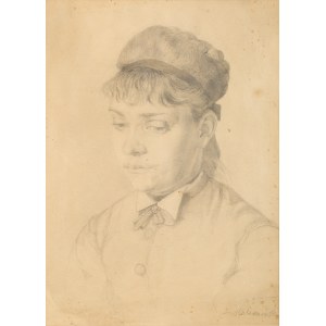 Jacek Malczewski (1854-1929), Portret kobiety, 1879