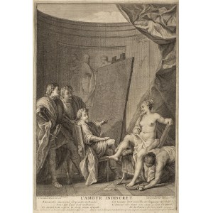 Louis De Surugue, Wg. N. Vleughelsa (1686-1762), L'Amour Indiscret, 1726