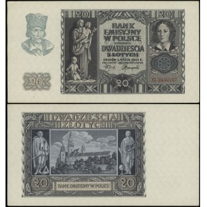 Polen, 20 Zloty, 1.03.1940
