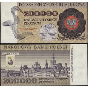 Polska, 200.000 złotych, 1.12.1989