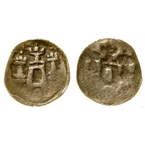 Western Pomerania, one-sided denarius, 13th/14th century.