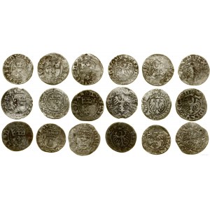 Poland, Lot 9 x Gdansk shilling, no date, Gdansk