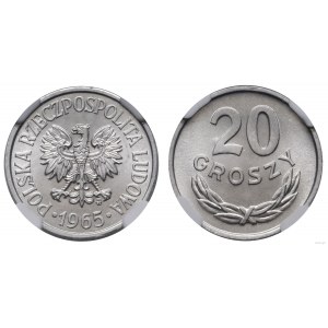 Poland, 20 grosz, 1965, Warsaw
