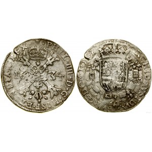 Niderlandy hiszpańskie, patagon, 1634, Tournai (Doornik)