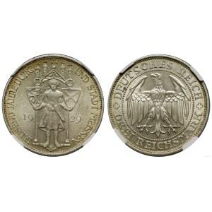 Niemcy, 3 marki, 1929 E, Muldenhütten