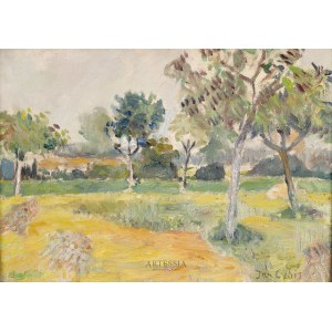 Jan Cybis (1897-1972), Ovocné stromy, 1946
