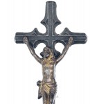 Cast iron crucifix, Workshop unrecognized, Poland?, 19th century.