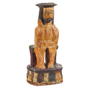 Sorrowful Christ, Folk artist, Poland, 20th century.