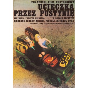 Andrzej KRAJEWSKI (1933-2018), Fuga attraverso il deserto, 1975