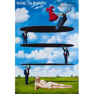 Rafał OLBIŃSKI (b. 1943), 40th Anniversary of the Graphic Arts and Poster Gallery, 2016