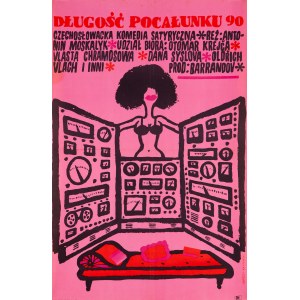 Andrzej KRAJEWSKI (1933-2018), Lunghezza del bacio 90, 1965