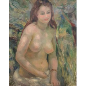 Zdzislaw Cyankiewicz Cyan (1912-1981), Nude in the Sun according to Auguste Renoir, 1939