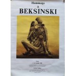 Hommage à Beksinski, 1985 (Originalplakat der Ausstellung Nr. 350/350)