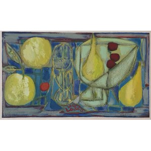 Gabriel Zendel (1906-1992), Fruits, 1952