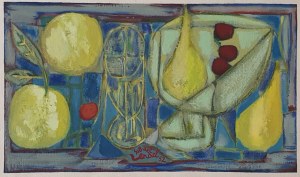 Gabriel Zendel (1906-1992), Owoce, 1952