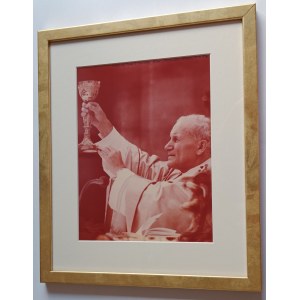 KÜNSTLER UNBEKANNT, FOTO, PAPST JAN PAUL II, PONTIFIKALMESSE, VATIKAN 1979