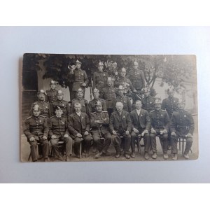 POSTKARTE FEUERWEHR FEUERWEHRMÄNNER ORCHESTER VORKRIEGSZEIT 1924