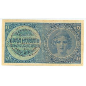 Bohemia & Moravia 1 Koruna 1939 (ND)