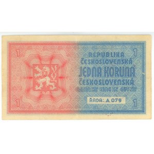 Bohemia & Moravia 1 Koruna 1939 (ND)
