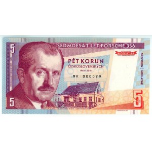 Germany - FRG 5 Schilling 2019 Specimen Porshe 356