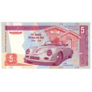 Germany - FRG 5 Schilling 2019 Specimen Porshe 356