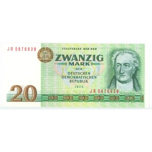 Germany - DDR 20 Mark 1975