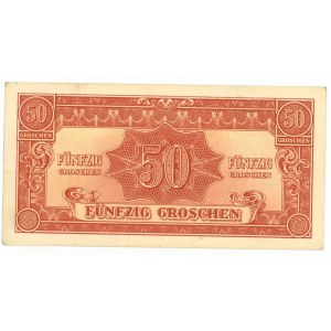 Austria 50 Groschen 1944 Allied Occupation WWII