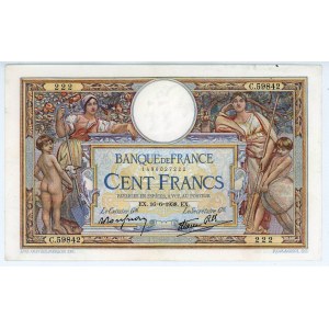 France 100 Francs 1938