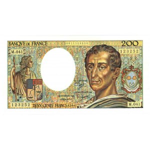 France 200 Francs 1986