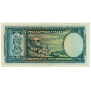 Greece 1000 Drachmai 1939