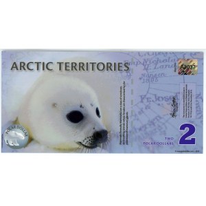 Greenland Antarctica 2 Dollars 2010