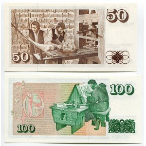 Iceland 50 - 100 Kronur 1961 - 1981