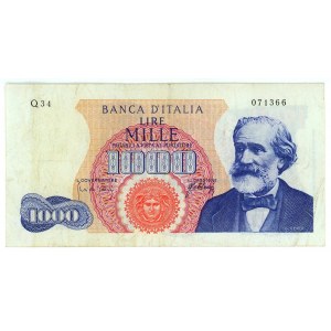 Italy 1000 Lire 1962