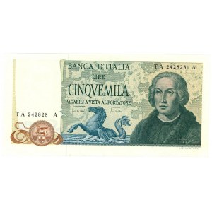 Italy 5000 Lire 1971