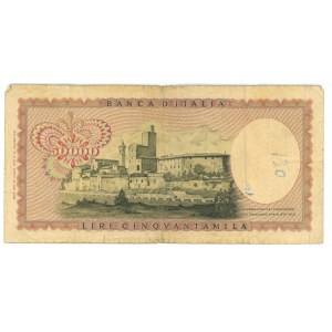 Italy 50000 Lire 1967