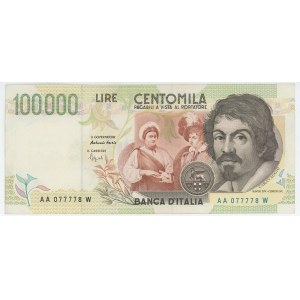 Italy 100000 Lire 1994 (ND)