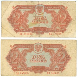 Poland 2 x 2 Zlote 1944