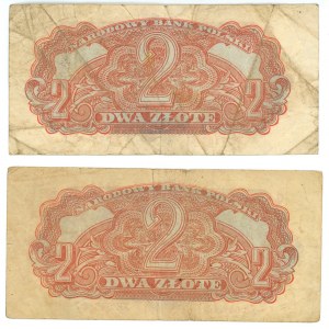 Poland 2 x 2 Zlote 1944