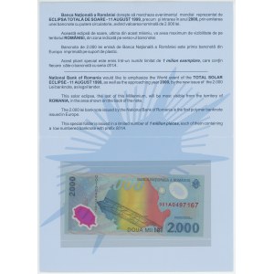 Romania 2000 Lei 1999