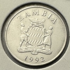 Zambia 50 Ngwee, 1992