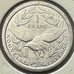 New Caledonia 1 Franc 1989